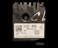 QUADRO STRUMENTI AUDI A3 Sportback (8V4) 8V0920870 - 4