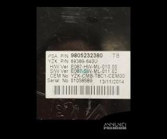 QUADRO STRUMENTI PEUGEOT 3008 Serie 9805232380 DV6 - 4