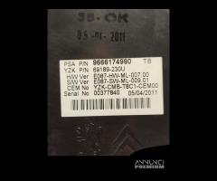 QUADRO STRUMENTI PEUGEOT 5008 1Â° Serie 9666174980