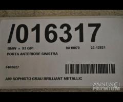 bmw x3 g01 porta anteriore sinistra |16317 - 10