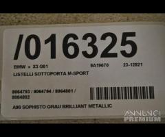 bmw x3 g01 bmw listelli sottoporta | 16325 - 8