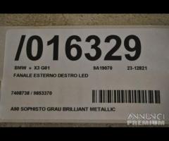 bmw x3 g01 fanale posteriore led destro | 16329 - 8