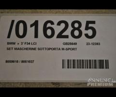 bmw 3' f34 set mascherine sottoporta | 16285 - 9