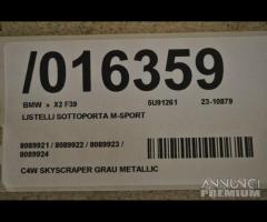 Bmw x2 f39 set listelli sottoporta | 16359 - 6