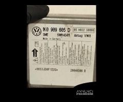 CENTRALINA AIRBAG VOLKSWAGEN Golf 5 Berlina 1K0909 - 2