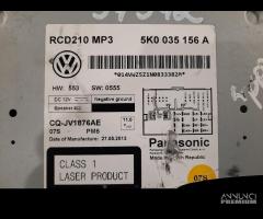 AUTORADIO MP3 VOLKSWAGEN Caddy 3Â° Serie 5K0 035 1