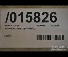 Bmw 3' g20 fanale led posteriore dx esterno| 15826 - 8