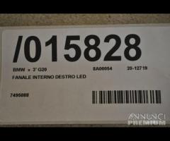 Bmw 3' g20 fanale led posteriore dx interno |15828 - 6