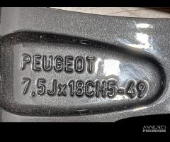 CERCHIO IN LEGA PEUGEOT 3008 Serie 9809687377 EB2A - 6