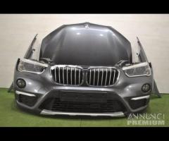 Bmw x1 f48 musata cofano paraurti fari led