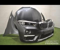 Bmw x1 f48 musata cofano paraurti fari led - 3