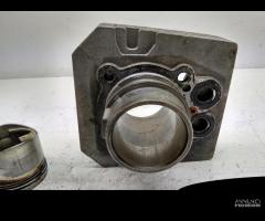 CILINDRO SINISTRO E PISTONE MOTO GUZZI V35 AE 350 - 7