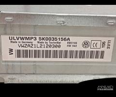 AUTORADIO VOLKSWAGEN Caddy 3Â° Serie 5K0035156A BD - 6