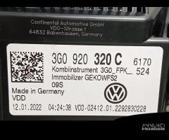 QUADRO STRUMENTI VOLKSWAGEN Tiguan Serie 3G0 920 3 - 7