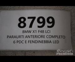 Bmw x1 f48 lci paraurti anteriore 6 pdc | 8799 - 8