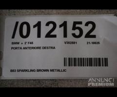 Porta anteriore destra bmw serie 2 f45 | 12152