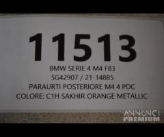 Bmw serie 4 f82 f83 paraurti posteriore | 11513 - 7