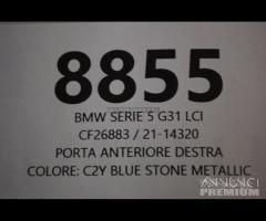 Porta anteriore dx bmw serie 5 g31 g30 | 8855 - 7