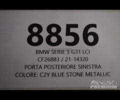 Porta posteriore sinistra bmw serie 5 g31 | 8856 - 5