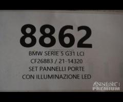 Set pannelli porta bmw serie 5 g31 | 8862 - 7