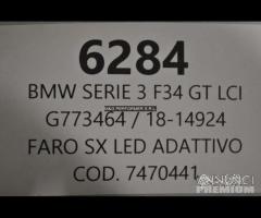 Faro Led Adattivo sx bmw serie 3 f34 | 6284