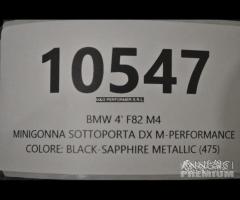 Bmw m4 f82 minigonna m-performance destra | 10547