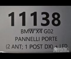 Bmw x4 g02 set pannelli porte con led | 11138 - 7