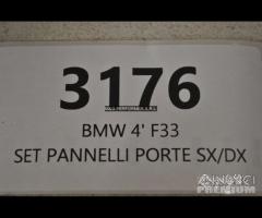 Bmw f33 f33 set pannelli porte | 3176