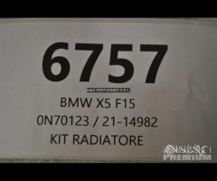 Bmw x5 f15 x6 f16 kit radiatore completo | 6757