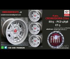 Cerchi cromodora cd66 8x13 4x98 et-3 FIAT