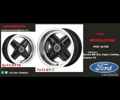 4 cerchi Revo 6x13 7x13 4x108 FORD CITROEN PEUGEOT