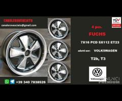 Cerchi fuchs 7x 16 5x112 et23 style RSR VW - 1