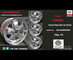 Cerchi fuchs 7x16 5x112 et23 vw lucidi