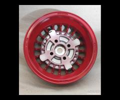 Cerchi grifo 12 pollici 4x98 ROSSO fiat 126 - 6