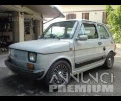 Cerchi grifo 4,5x 12 4x98 neri bianchi fiat 126 - 2