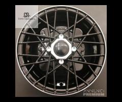 CERCHI RAY NERO 4,5x 12 4x98 FIAT 126 600 900 850 - 2