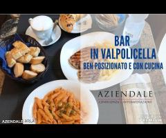 BAR POSIZIONATO CON CUCINA IN VALPOLICELLA