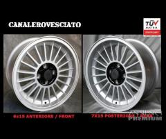 Cerchi alpina 6x 15 + 7X 15 4x100 et12 bmw