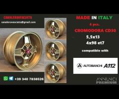 Cromodora Cd30 GOLD 5,5x13 et07 Autobianchi A112 - 2