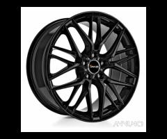 CERCHI IN LEGA AVUS AF19 - 19x8.5 ET45 5x112 BLACK