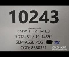 Bmw serie 1 f21 lci semiasse posteriore sx | 10243