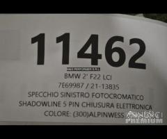 Bmw serie 2 f22 lci specchio sx 5 pin | 11462