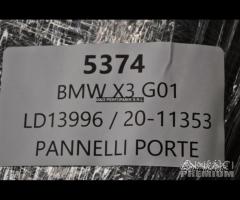 BMW serie X3 G01 SET PANNELLI PORTE | 5374 - 13