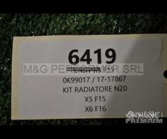 BMW serie X5 F15 KIT RADIATORE | 6419 - 3