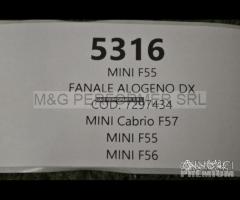 Mini f55 f56 f57 fanale alogeno destro | 5316 - 3