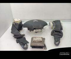 KIT AIRBAG COMPLETO CITROEN C3 2Â° Serie (05\u003e10) - 6