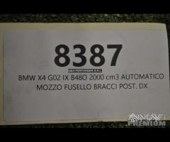 Mozzo fusello bracci post dx bmw x4 g02 | 8387