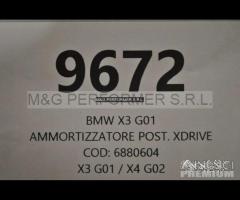 Ammortizzatore posteriore dx bmw x3 g01 | 9672 - 9