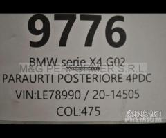 Paraurti posteriore bmw x4 g02 | 9776 - 4