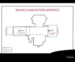 CARBURATORE REVISIONATO DENI PD24J SYM SYMPHONY SR - 8